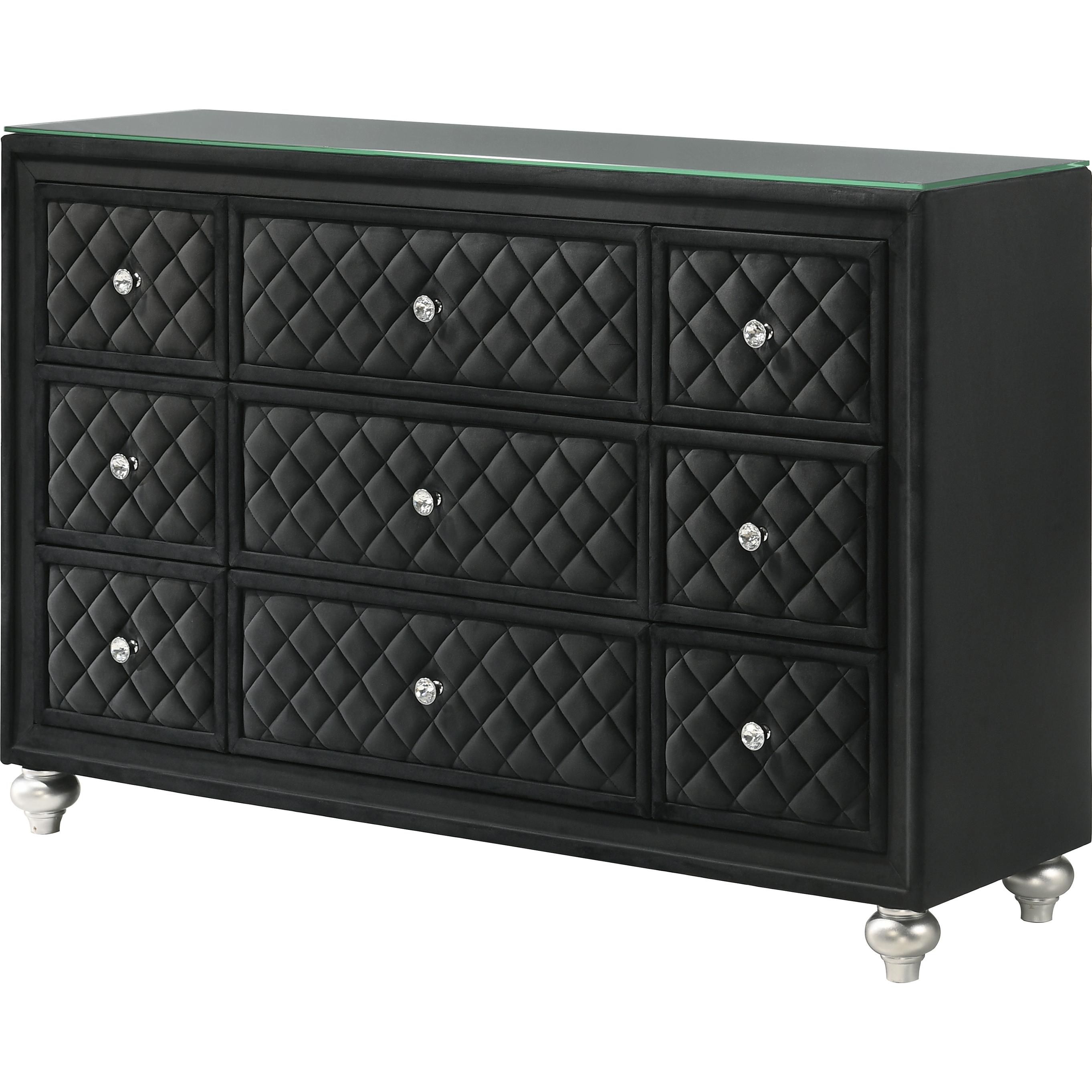 Crown Mark Cameo B2180-1 Dresser - Black IMAGE 1
